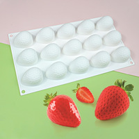 Moule en silicone pour fruits - Moule à glaçage écologique pour desserts aux pêches, pommes, poires, prunes, citrons, ananas, mangues, oranges et cerises