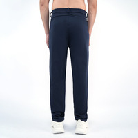 Pantalon de sport décontracté pour homme, idéal pour le golf et les activités de plein air, ultra-extensible, avec poches, taille élastique et logo.