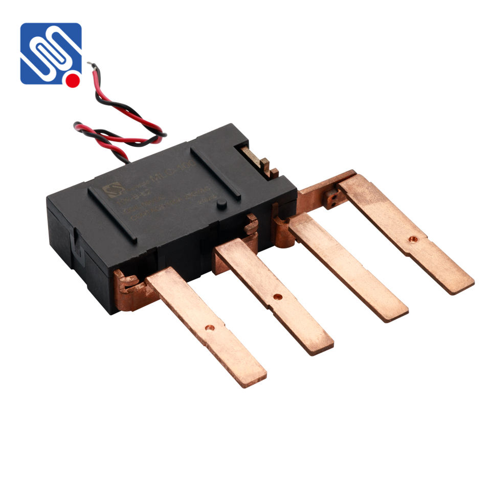 Meishuo MLC-100-109-B-L2 Micro Magnetic Latching Relay 9VDC 100A High Power for Smart Meter Miniature Size Sealed Protection