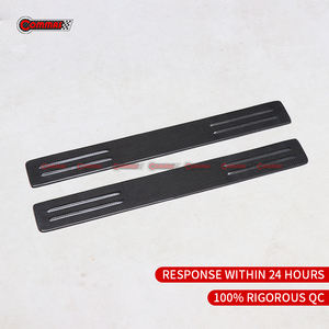 Panel de umbral de puerta inferior de fibra de carbono seca estilo OEM para Ferrari 296 GTB, umbral de puerta de fibra de carbono - Product Image 5