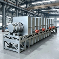 Machinerie industrielle efficace de carbonisation continue de biomasse pour la production de charbon de coque de palmiste et de balle de riz