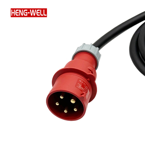 سلك تمديد صناعي ثقيل 25 متر، 32 أمبير، 5G6، IP44، سلك طاقة مطاطي للاستخدام الخارجي للقطاعات التجارية والصناعية - Product Image 2