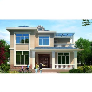 Oem/ODM hiện đại biệt thự sang trọng prefab ánh sáng kết cấu thép nhà mô-đun - Product Image 2