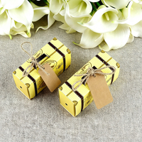Mini valise avec tiroir, boîte cadeau en papier pour bonbons, boîte cadeau pour mariage, fête d'anniversaire, boîtes en carton kraft