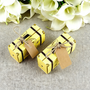 Mini Vali Ngăn Kéo Thiết Kế Kẹo Giấy Hộp Quà Tặng Ủng hộ Đám Cưới Món Quà Bên Sinh Nhật Kraft Hộp Các Tông - Product Image 5