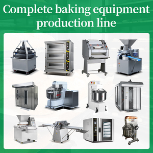 Equipo automático para hornear hamburguesas Línea de producción de alimentos de panadería Máquina para hacer pan redondo de masa fermentada francesa integral - Product Image 6