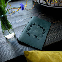 Différentes couleurs disponibles Crazy Horse cuir menu dossier impression personnalisée conception menu couvre restaurant