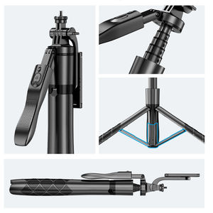 Bâton de selfie sans fil Trépied L16 Stabilisateurs pliables <span class=keywords><strong>pour</strong></span> caméra d'action <span class=keywords><strong>Gopro</strong></span> Smartphones Prise de vue en direct - Product Image 4