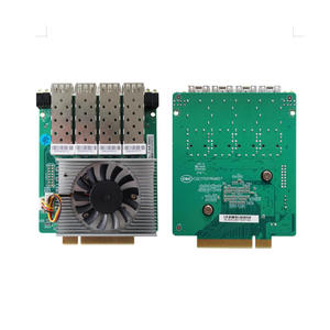 BKHD OEM Accesorios de computadora Tarjeta extensible universal Intel XL710 10G Tarjeta de red óptica SFP + NIC PCIe para <span class=keywords><strong>PC</strong></span> de juegos - Product Image 1