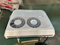 Climatiseur de toit 12V 24V pour camion, double ventilateur, climatisation de stationnement pour camion, camping-car, véhicule lourd