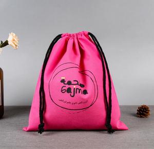 Eco Logo Customized Cloth Pouch <b>Bag</b> Cotton Canvas Drawstring <b>String</b> <b>Bag</b> for for Blankets Shoes Handbag Hats Clothes - Product Image 3