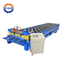 Machine de formage à froid pour tôles de toiture métalliques, tôles d'acier galvanisé, tôles d'acier colorées et panneaux de toiture et de mur en acier
