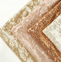 Rideau de fond de scène DIY pour mariage et baby shower, en paillettes scintillantes, matériau PET, largeur 130 cm, options colorées