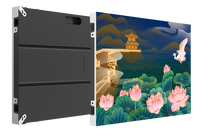 P1.25 640*480mm SMD Video papan reklame tanda LED besar Panel dinding kabinet modul Digital Signage Layanan Mandiri Bisnis