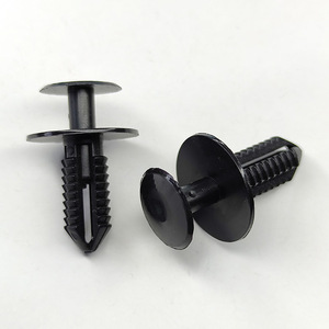 Mercedes Benz Fender Liner <b>Clips</b> Black Plastic Fasteners For <b>Car</b> Body Repair Replacement Parts - Product Image 1