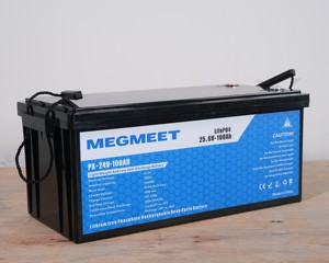Batterie au lithium fer phosphate 24V 100Ah 200Ah, pack de batteries, remplacement de batteries au plomb-acide pour système de stockage d'énergie solaire, OEM - Product Image 2