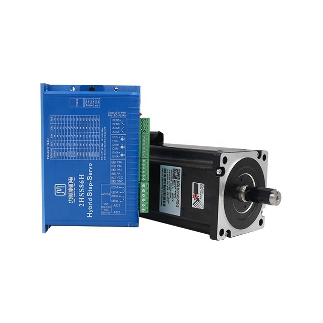 86J18156EC-1000-LS+2HSS86H Nema 34 12N.m Closed Loop Stepper Servo Motor and Drive System