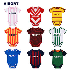 Uniformes <span class=keywords><strong>de</strong></span> Fútbol Personalizados para Bebés, con Diseño <span class=keywords><strong>de</strong></span> Equipo Impreso, en Tela Ecológica, <span class=keywords><strong>de</strong></span> Aibort Trendy, para Fanáticos <span class=keywords><strong>de</strong></span> los Deportes - Product Image 5