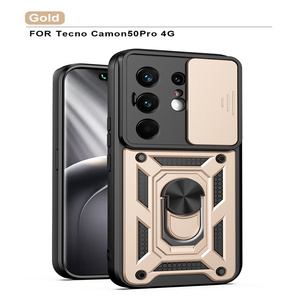 Funda Lichicase con Cubierta Deslizante para Lente, Anillo Magnético y Soporte para Infinix <span class=keywords><strong>GT</strong></span> 50 Pro Note 60 Ultra - Product Image 2