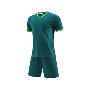 All'ingrosso Set completo uniforme personalizzata per il calcio giovanile maglia maglia maglia calcio maglia poliestere personalizzata - Product Image 1