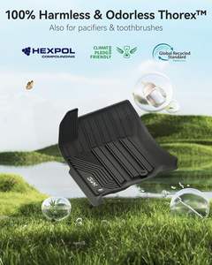 Tapete de Piso de TPE de 3W Compatible con <span class=keywords><strong>Toyota</strong></span> <span class=keywords><strong>4Runner</strong></span> 2013-2024 - Product Image 6