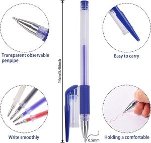 Recharge de stylo effaçable à la chaleur pour marquage du cuir, couleurs rouge/bleu/noir/blanc - Product Image 2