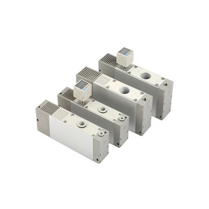 Generador de Vacío Multietapa SMC ZL112 212 con Manómetro Digital para Equipos de Empaquetado Automatizado - Product Image 1