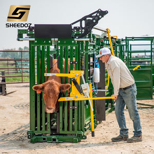 नई बिक्री गैल्वेनाइज्ड स्टील के चूजे पैमाने पर मवेशियों के चट स्केल हाइड्रॉनिक ट्रेलर पोर्टेबल गेट - Product Image 4