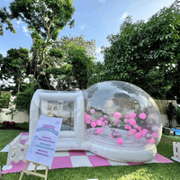 Hoge Kwaliteit Camping Tent Ballon Bubble Huis Transparante Koepel Tent Outdoor Kids Party Opblaasbaar Bubble House