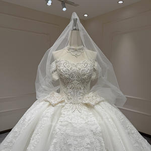 Vestido <span class=keywords><strong>de</strong></span> Novia Civil XX48, Sin Tirantes, Sin Mangas, Espalda con Cordones, Vestido <span class=keywords><strong>de</strong></span> Baile <span class=keywords><strong>de</strong></span> Lujo con Cuentas y Apliques <span class=keywords><strong>de</strong></span> Encaje, Jancember - Product Image 6