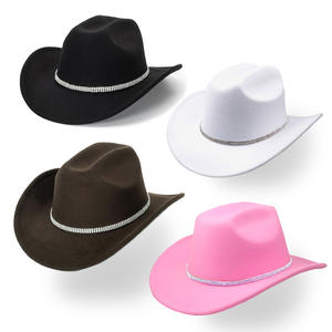 MHK95 Western Cowboy Fedora Hat Unisex Classic Roll-top Hebilla Cinturones Transpirable Casual Pesca Fiesta Moda Jazz Hat - Product Image 5