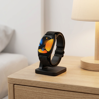Brazalete de Monitorización de Frecuencia Cardíaca con Sincronización de Datos con APP, Compatible con Zwift y Strava, Herramienta de Análisis Profesional de Registro de Entrenamiento