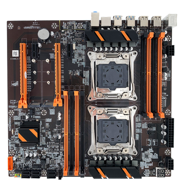 High-Speed X99 DDR4 In-tel Chipset Dual CPU Gaming Desktop PC 256GB RAM SATA Hard Drive LGA2011 V3/V4 Series Motherboard