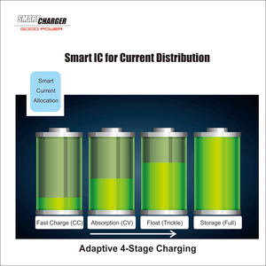 Chargeur de batterie LiFeP04 72V 12A pour véhicules électriques, service de prise personnalisée avec conception de boîtier en plastique, adaptateur personnalisable - Product Image 4