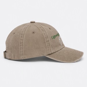 Casquette de baseball en jean personnalisée avec logo sérigraphié, en coton délavé vintage, réglable, unisexe, pour l'extérieur, vente en gros - Product Image 3