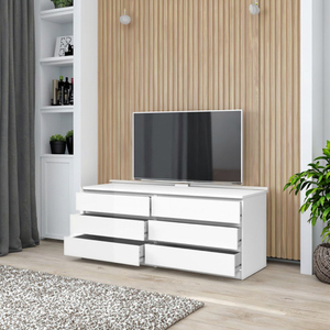Moderne <span class=keywords><strong>blanc</strong></span> noir panneau de <span class=keywords><strong>bois</strong></span> <span class=keywords><strong>Console</strong></span> Table armoire haute qualité meubles de maison pour salon personnalisable pour hôtels 100 - Product Image 3