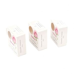Recycled Custom Logo Design Printed <b>Kraft</b> Paper Soap <b>Box</b> CMYK Foldable Packaging Boxes for Soap Bar - Product Image 1
