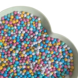 Particules de jeu en céramique colorée en porcelaine, écologiques, résistantes aux hautes températures, matériau sûr, jouets pour enfants, 25 kg/sac - Product Image 5