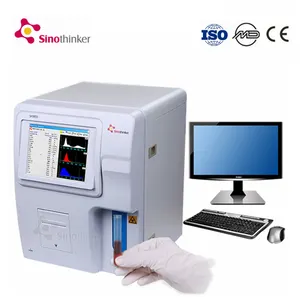 Hot bán nhà máy full-tự động 3 phần huyết học Analyzer CBC Máy máu phân tích Hệ thống mở với mở thuốc thử lớp II