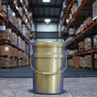 Haute qualité en plastique HDPE 5 gallons tambour 20L seau sûr coulée Port modèle en gros PP canettes eau peinture huile emballage alimentaire