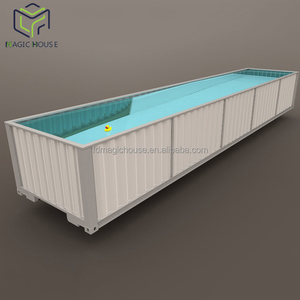 Kết cấu thép ngoài trời Nhà container 40ft-Nhà ma thuật container biển sửa đổi vận chuyển biệt thự bể bơi container lưu trữ - Product Image 2