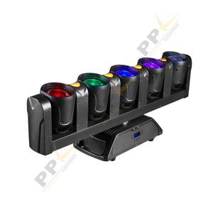 Iluminación de escenario 5x60W RGBW Led 5 Eye <span class=keywords><strong>Sky</strong></span> Cannon Shakes haz de luz de cabeza móvil rotación infinita DJ Disco Party Dance Club - Product Image 1