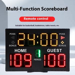 โรงงานรับผลิตป้ายคะแนน LED กลางแจ้ง กันน้ำระดับ IP65 ความสว่างสูง สำหรับการแข่งขันบาสเกตบอล เทนนิส และแบดมินตัน - Product Image 2
