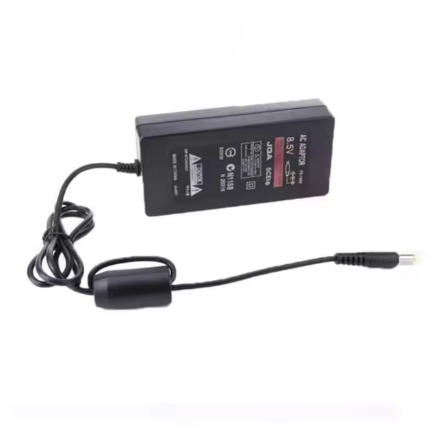 Portable EU US AC Plug Power Adapter for PS2 70000 Console Power Supply Adapter With Charging Cable Cord Wire for PS2