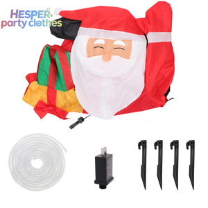 HESPER Promotion Spéciale : Costume Gonflable de Père Noël 1,5 m – Tenue de Noël Amusante pour Fêtes et Cosplay - Product Image 3