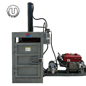 Trituradora de bidones de acero de 55 galones, accionada por motor diésel, hidráulica, aplanadora de barriles, automática, de alta eficiencia, vertical - Product Image 6