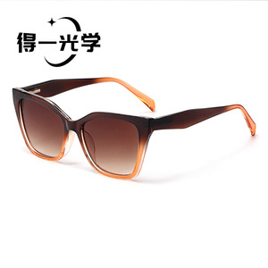 Cat Eye <b>Sunglasses</b> Black UV400 Women's Fashion Sun Glasses - Product Image 2