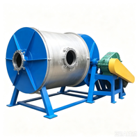 Broyeur à billes horizontal en acier inoxydable, équipement de broyage de laboratoire et industriel pour peinture, encre, matières premières chimiques