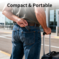 Mini éthylotest contrôlé par application |   Analyseur d'haleine portable |   Capteur BAC à brancher avec prise USB-C