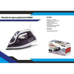 Fer à vapeur professionnel SUNING Dv-8891 avec semelle en acier inoxydable 2000W pour usage domestique - Product Image 1